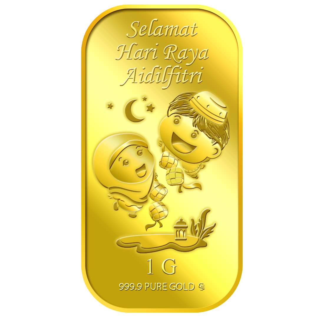 1g 2023 Hari Raya (Costume) Gold Bar