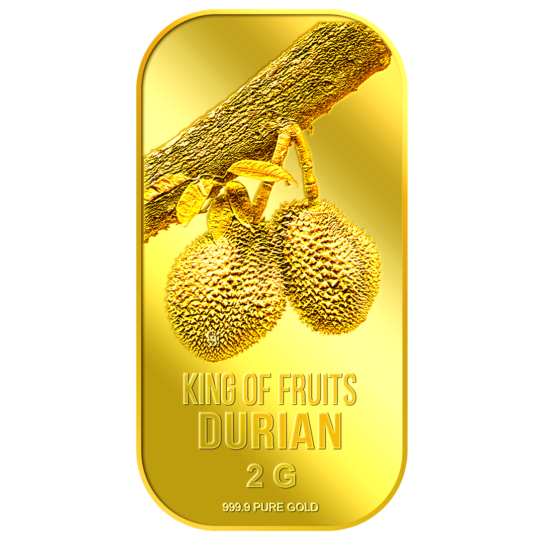 2g King of Fruits Durian (Series 1) Gold Bar
