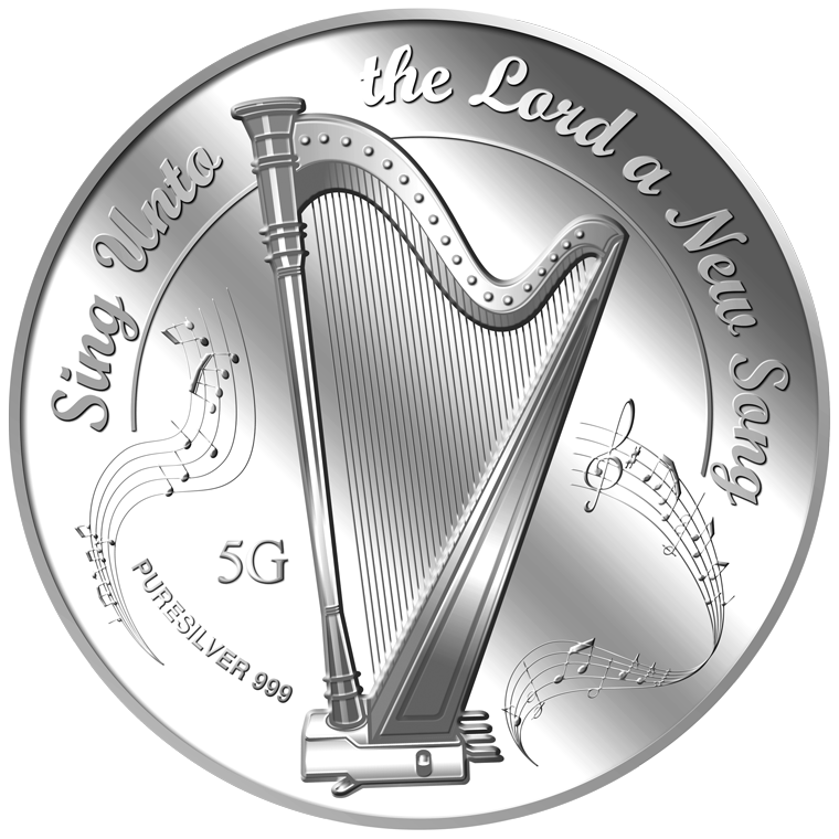 5g Sing unto the Lord a New Song Silver Medallion (13th Launch)