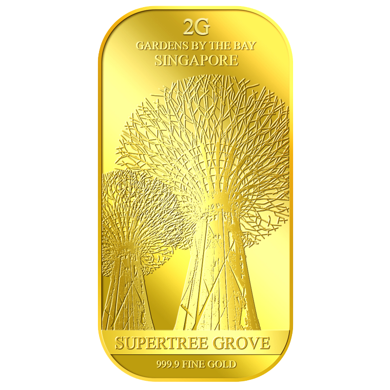 2g SG Supertree Gold Bar
